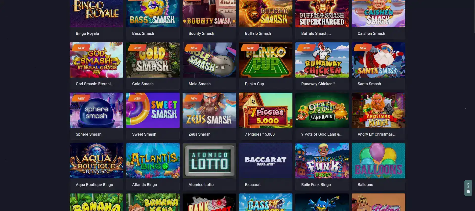 Игровые автоматы в Paradise Casino